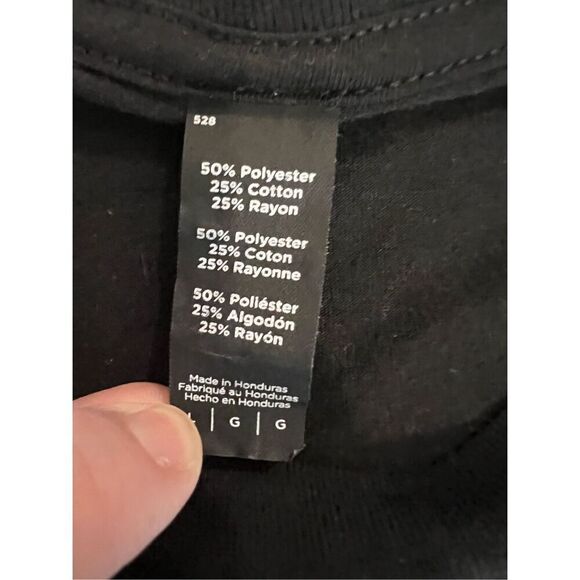 Bella Canvas "Chips, Salsa, Repeat" black Tee size large - Picture 3 of 6